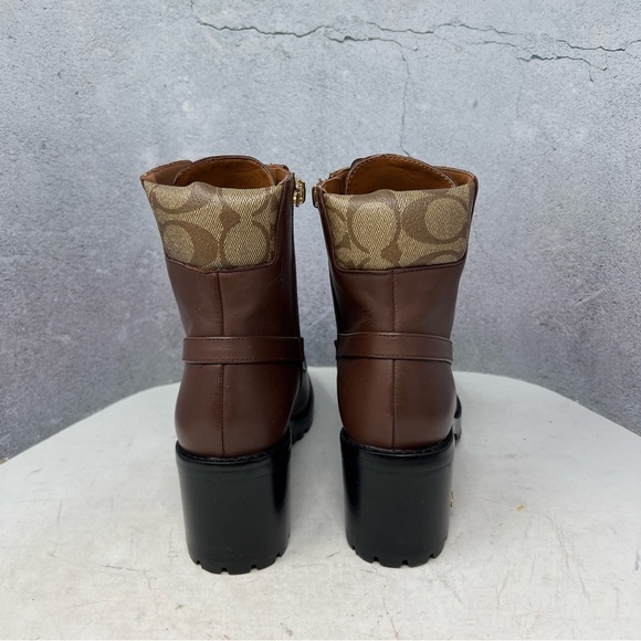 Coach Jill Walnut Leather Ankle Boots. Like New Condition. - Picture 11 of 15